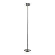 Blomus - Farol Mobile LED Vloerlamp Burned Metal/Metallic