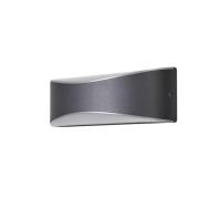 Lucande - Akira LED BuitenWandlamp Anthracite