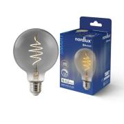 Nordlux - Lichtbron Smart 4,7W (100lm) 1800K Dim. Smoked Globe E27