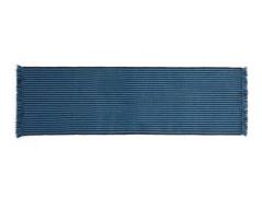 HAY - Stripes and Stripes Wool Rug 200x60 Blue