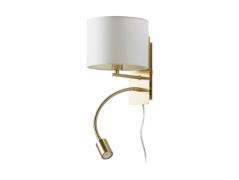 Lindby - Florens Wandlamp White/Brass