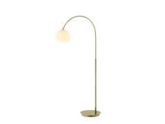 Lindby - Cynthia Vloerlamp Opal/Brass