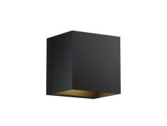 Lindby - Glyn LED Buiten Wandlamp Black