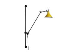 Lampe Gras - 214 Wandlamp Conic Geel Lampe Gras