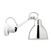 Lampe Gras - 304 Wandlamp Wit/Chroom Lampe Gras