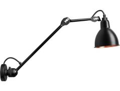 Lampe Gras - 304L40 Wandlamp Zwart/Zwart/Koper Lampe Gras