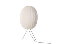 Made By Hand - Knit-Wit 65 Hoog Oval Vloerlamp Medium Pearl White