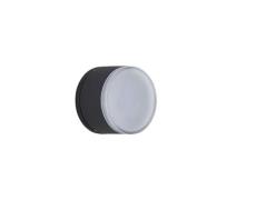 Lindby - Mathea Round LED Buiten Plafondlamp Dark Grey