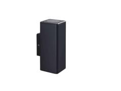 Lindby - Nati Square Buiten Wandlamp IP54 Dark Grey