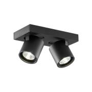 LIGHT-POINT - Focus 2 LED Plafondlamp 3000K Zwart