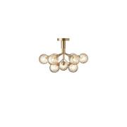 Nuura - Apiales 9 Plafondlamp Brushed Brass/Optic Gold