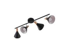 Lindby - Arina 4 Plafondlamp Black