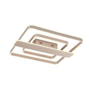 Lucande - Linetti Square 70 Plafondlamp Nickel