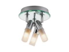 Lindby - Zela 3 Plafondlamp Chrome/White