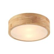 Lindby - Tanju Plafondlamp Ø30 Wood/White