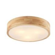 Lindby - Tanju Plafondlamp Ø40 Wood/White