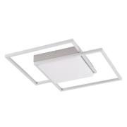 Lindby - Zayd LED Plafondlamp Dim. Nickel