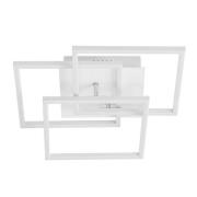 Lindby - Qiana Square Plafondlamp LED White