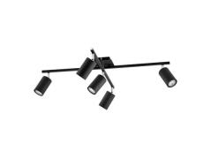 Lindby - Joffrey 5 Plafondlamp Black