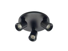 Arcchio - Iavo 3 Round Plafondlamp Black