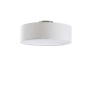 Lindby - Sebatin Plafondlamp Ø40 Cream/White/Nickel