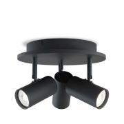 Belid - Tyson 3 Plafondlamp Black