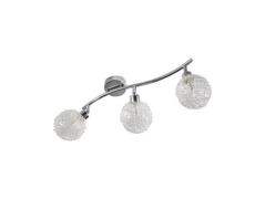 Lindby - Ticino 3 Plafondlamp Silver/Chrome