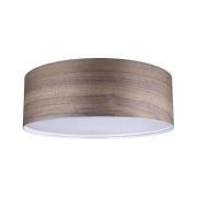 Paulmann - Liska Plafondlamp Dark Hout/Metal