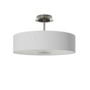 Lindby - Josia Plafondlamp White/Nickel/Chrome