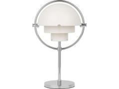 GUBI - Multi-Lite Portable Tafellamp White/Chrome