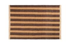 ferm LIVING - Ives Rug 140x200 Tan/Chocolate