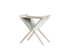 Piet Hein - Klaburet Stool White/Linen