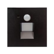 Arcchio - Neru Square LED Inbouw Wandverlichting w/Sensor Black