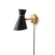 Warm Nordic - Bloom Wandlamp Black Noir