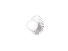 Nuura - Liila Muuse Wand-/Plafondlamp IP44 Small White/Opal