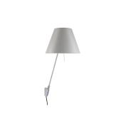 Luceplan - Costanzina Wandlamp Alu/Mistic White