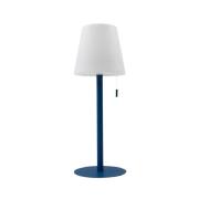 Lindby - Azalea LED Portable Taffellamp IP44 Wit/Blauw