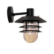 Lindby - Meliora Buiten Wandlamp Zwart