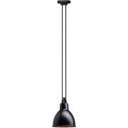 Lampe Gras - 322 L Hanglamp Round Black/Copper Lamp Gras