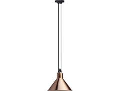 Lampe Gras - 322 L Hanglamp Kegelvormig Koper Lampe Gras