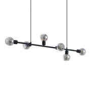 Lindby - Biscala Hanglamp Black/Smoke