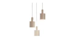 Lindby - Ovelia 3 Round Hanglamp Beige