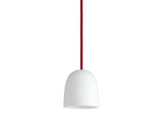 Piet Hein - Super 115 Hanglamp Opaal/Rood Kabel