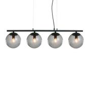 Lucande - Sotiana 4 Hanglamp Black