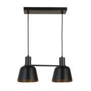 Lucande - Servan 2 Hanglamp Black