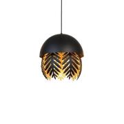 Lucande - Aparas Hanglamp Ø35 Black/Gold