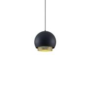 Lucande - Sivaniel Hanglamp Ø30 Black/Gold