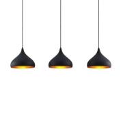 Lindby - Elamira Hanglamp Black/Gold