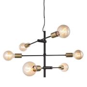 Nordlux - Josefine Hanglamp Black/Brass