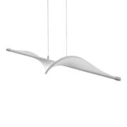 Lucande - Edano Hanglamp White/Chrome